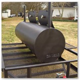 8' x 30" Charcoal wood smoker